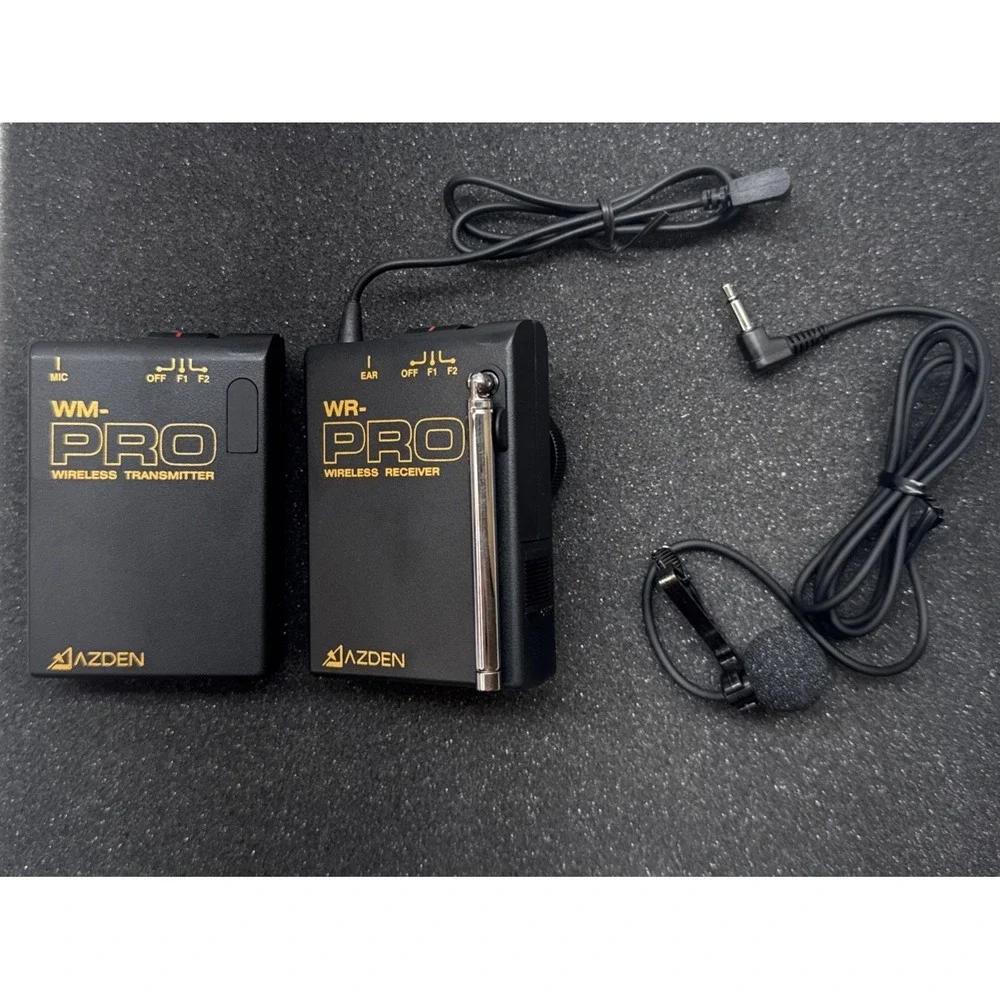 Azden WHD-PRO Pro Series Stereo Audio System Kit for HD SLR's & Mini DV Cameras